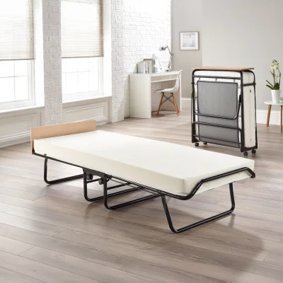 The Range Jay-Be Visitor Automatic Folding Bed with Contract Comfort Mattress - Black