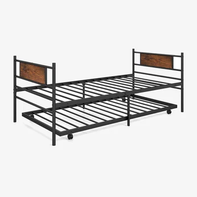 The Range 3FT Single Bed Frame Day Bed - Black