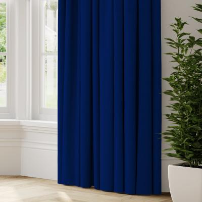 Dunelm Panama Cotton Made to Measure Curtains Panama Indigo