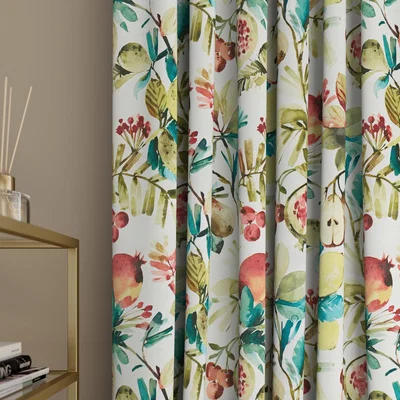Dunelm Fruta Made to Measure Curtains Fruta Summer