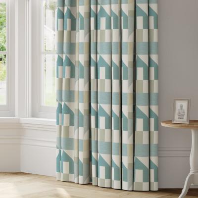 Dunelm Adler Made to Measure Curtains Adler Seafoam