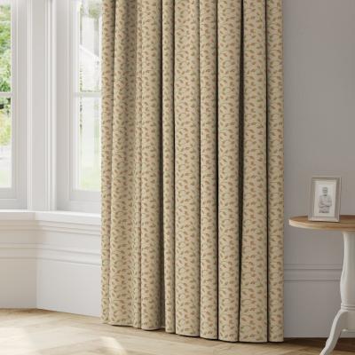 Dunelm Summer Jacquard Made to Measure Curtains orange