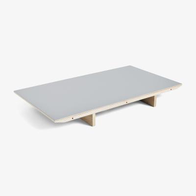 Made in Design linoleum Extension leaf - / For CPH 30 extendable table - L 50 x 90 cm by Hay Grey