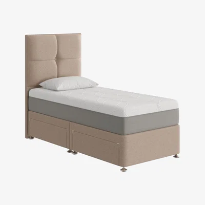 Furniture Village Sleep Story - Cool Gel 3000 Divan Set - Single