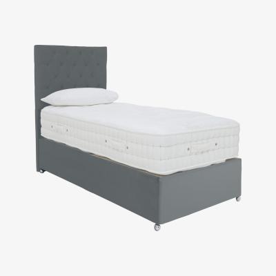 Furniture Village Sleep Story - Natural 4000 Divan Set - Small Single - Grey