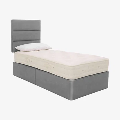 Furniture Village Hypnos - Bespoke Brilliance Platform Divan Set - Single - Grey