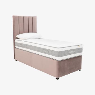 Furniture Village Mammoth - Prestige Plus 290 Divan Set - Single - Pink