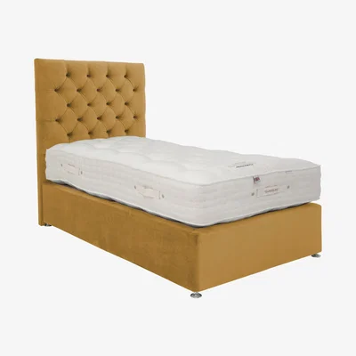 Furniture Village Millbrook - Hampshire 8000 Divan Set - Single - Yellow