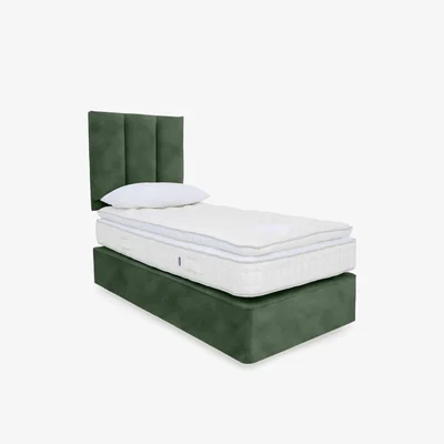 Furniture Village Harrison Spinks - Yorkshire 5K Pillow Top Divan Set with 2 Drawers - Single - Lovely Conifer