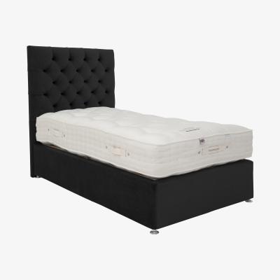 Furniture Village Millbrook - Hampshire 8000 Divan Set - Single - Black