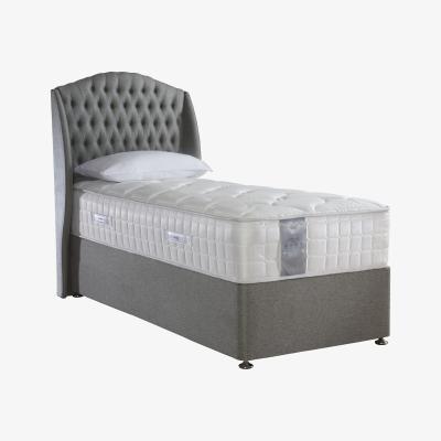 Furniture Village Sealy - Latex 2200 Divan Set - Single - Grey
