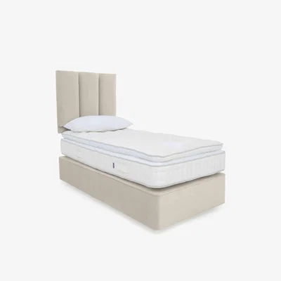 Furniture Village Harrison Spinks - Yorkshire 5K Pillow Top Divan Set with 2 Drawers - Single - Seven Ivory