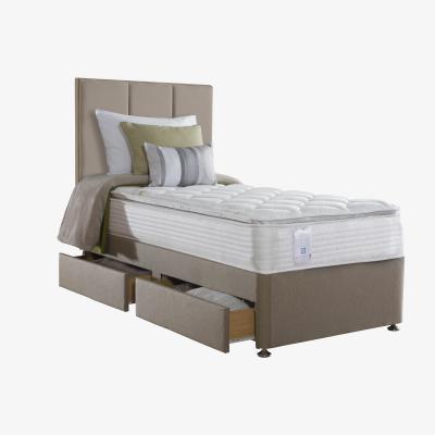 Furniture Village Sealy - Activsleep Ortho Posture Pillowtop Divan Set - Single - Beige