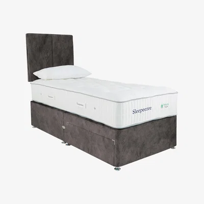 Furniture Village Sleepeezee - Natural Touch 3000 Divan Set - Single - Brown