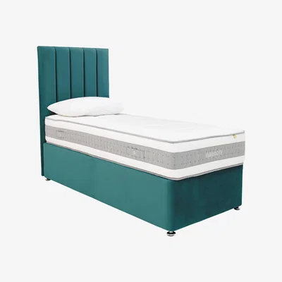 Furniture Village Mammoth - Prestige Plus 290 Divan Set - Single - Blue