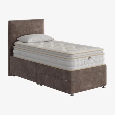 Furniture Village The Handmade Bed Company - Boutique 2000 Pillow Top Divan Set - Single
