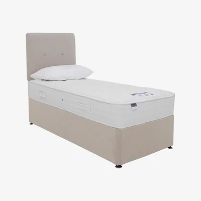 Furniture Village Silentnight - Eco Pocket Divan Set - Single - Beige