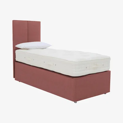 Furniture Village Hypnos - Bespoke Opulent Divan Set - Single - Red
