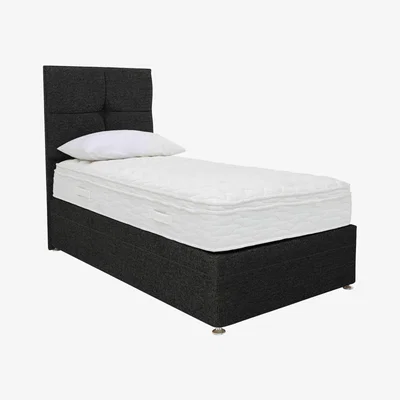Furniture Village Sleep Story - Hybrid 2500 Side Lift Ottoman Divan Set - Single