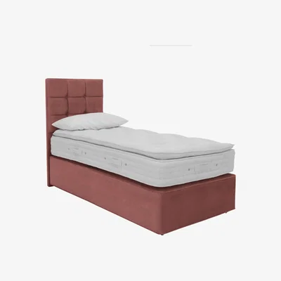 Furniture Village Hypnos - Bespoke Luxury Divan Set - Single - Red