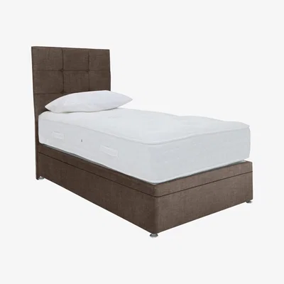 Furniture Village Highgrove - Luxury 2000 Side Ottoman Divan Set - Small Single