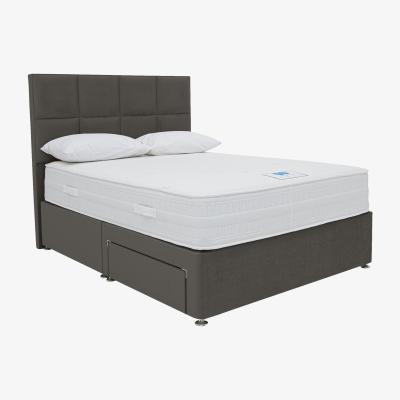 Furniture Village Sleep Story - Hybrid 3000 Divan Set - Small Single - Grey