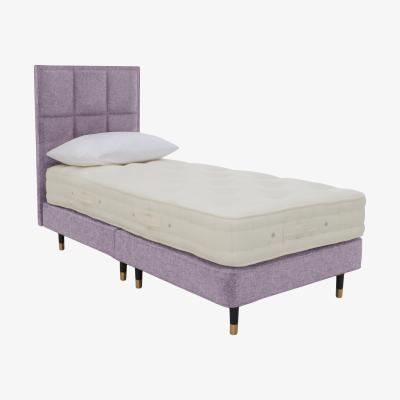 Furniture Village Hypnos - Bespoke Brilliance Shallow Divan Set - Single - Purple