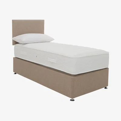 Furniture Village Highgrove - Essentials Dream Memory Divan Set with Illusion Headboard - Single