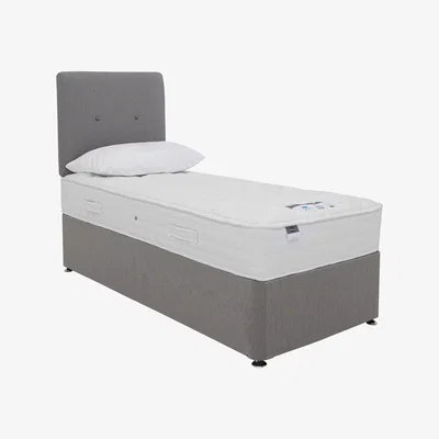 Furniture Village Silentnight - Eco Pocket Divan Set - Single - Grey