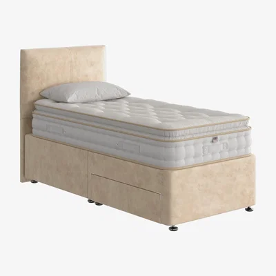 Furniture Village The Handmade Bed Company - Boutique 2000 Pillow Top Divan Set - Single