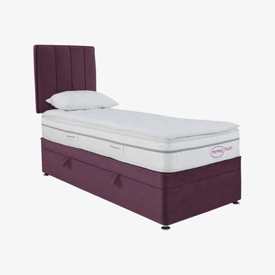 Furniture Village Sleepeezee - Memory Touch 2200 Side-lift Ottoman Divan Set - Single