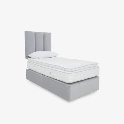 Furniture Village Harrison Spinks - Yorkshire 5K Pillow Top Divan Set with 2 Drawers - Single - Seven Lilac