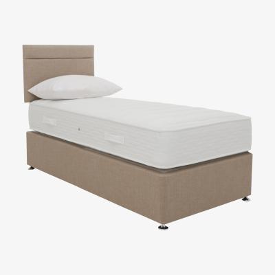 Furniture Village Highgrove - Essentials Dream Memory Divan Set with Mirage Headboard - Single