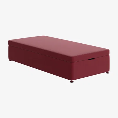 Furniture Village Vispring Ottoman Divan Base - Single - Red