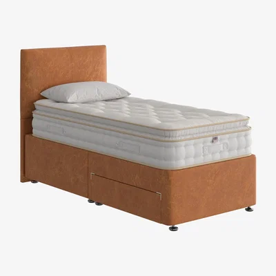Furniture Village The Handmade Bed Company - Boutique 2000 Pillow Top Divan Set - Single