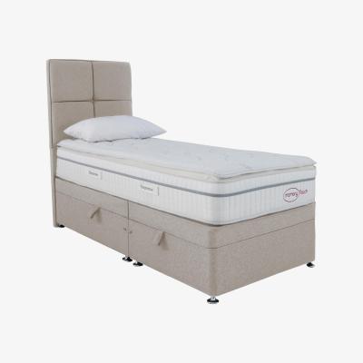 Furniture Village Sleepeezee - Memory Touch 2800 Side-lift Ottoman Divan Set - Single