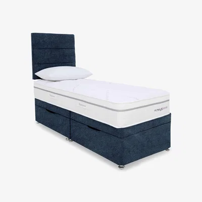Furniture Village Sleepeezee - Memory Sense Ortho Side Ottoman Divan Set - Single