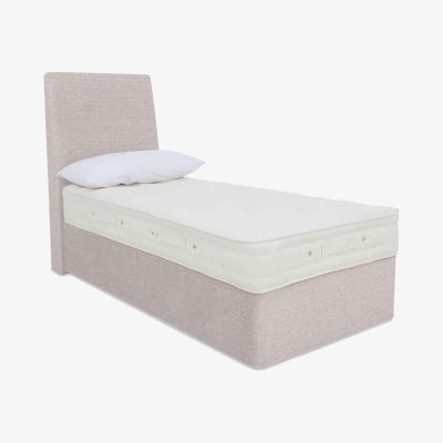 Furniture Village Hypnos - Luxury Firm 1 Divan Set - Single - Imperio Stone