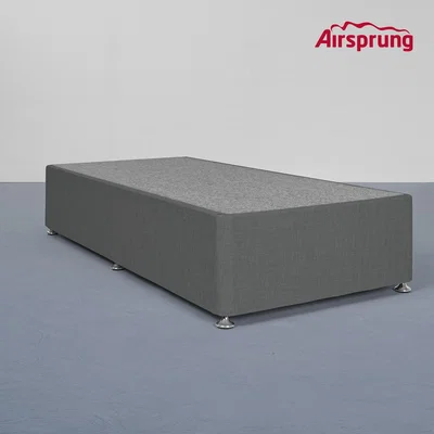 Furniture123 Airsprung Kelston Single Divan - Charcoal