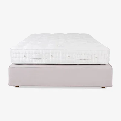 Heal's Vispring Devonshire Medium Tension Divan single Tk589 Mist - Heal's UK Bedroom Furniture