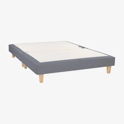 Heal's Heal's Shallow Divan Single Dolly Wolf Light Turned Solid Wood Feet - Heal's UK Bedroom Furniture