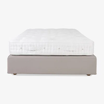 Heal's Vispring Herald Superb Soft Tension Divan single Tk589 Mist - Heal's UK Bedroom Furniture