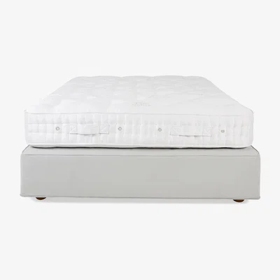 Heal's Vispring Herald Superb Firm Tension Divan single Tk589 Mist - Heal's UK Bedroom Furniture