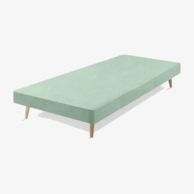 John Lewis John Lewis Padded Slim Upholstered Divan Base, Single