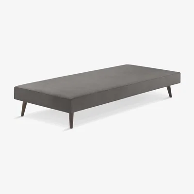 John Lewis John Lewis Padded Slim Upholstered Divan Base, Single