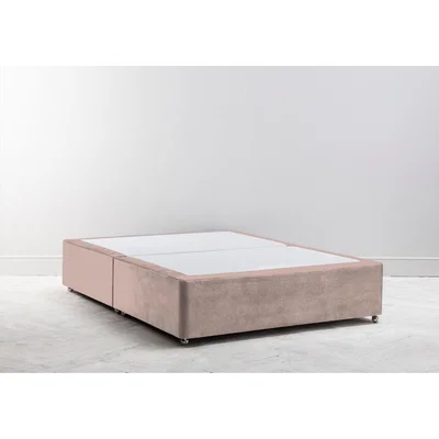 Perch and Parrow Buxton 3' Single Size Bed Base in Portrait Pink