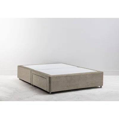 Perch and Parrow Cook 3' Single Size Divan in Welsh Flint