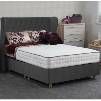 The Range Jonas & James Dartmoor Divan Bed Set - Plush Steel / 2 / 1350mm / Single