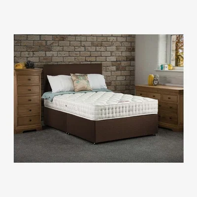 The Range Honiton Non Storage Divan Bed - Chocolate / Single