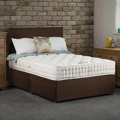 The Range Honiton Divan Drawer Bed With Mattress - Chocolate / 2 / Single